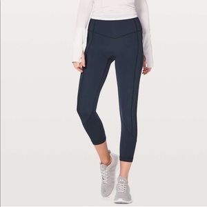 Lululemon All the Right Places crop Legging 10 Navy
